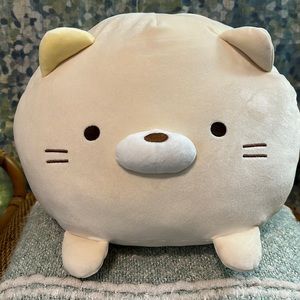 San-X Sumikkogurashi Fat Cat Plush 9x12”